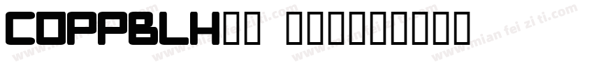 COPPBLH_1 (3)字体转换